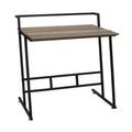 Household Essentials Jamestown Small Office Desk Ashwood