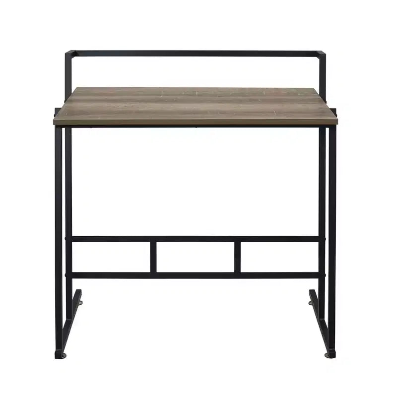 Household Essentials Jamestown Small Office Desk Ashwood