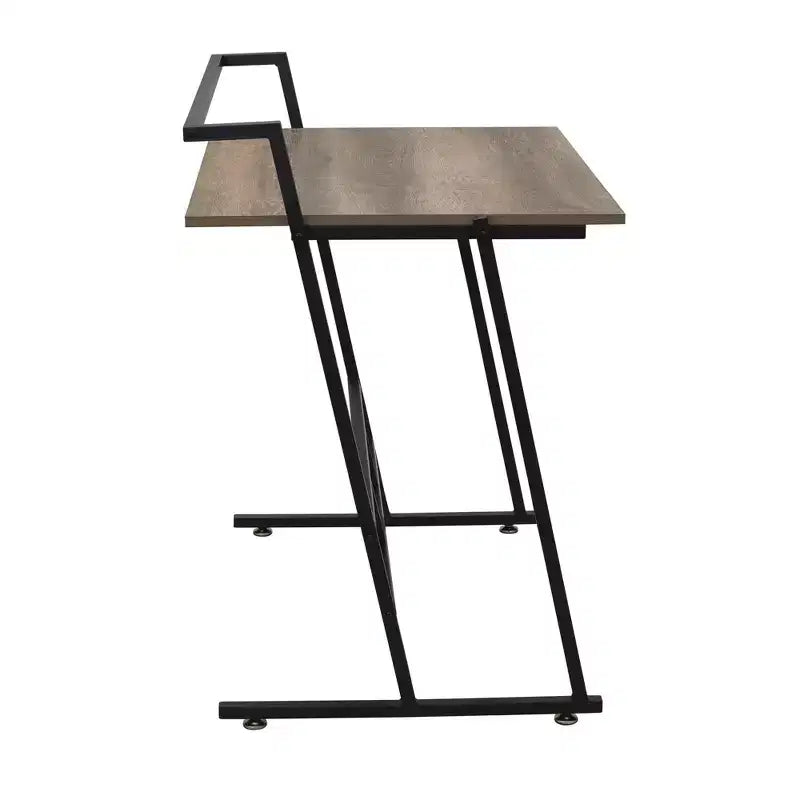 Household Essentials Jamestown Small Office Desk Ashwood
