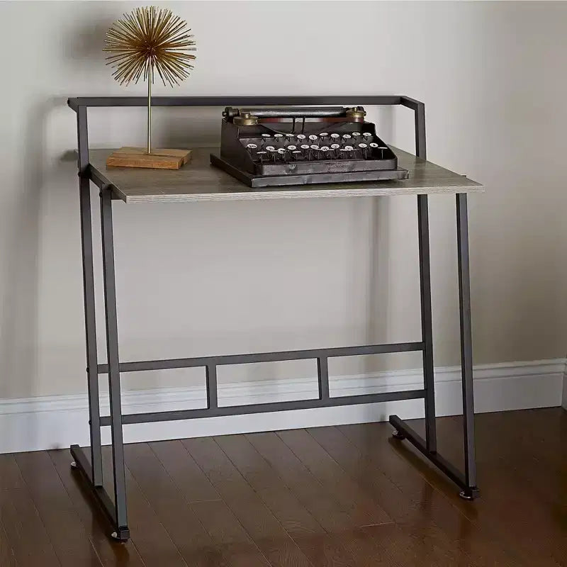 Household Essentials Jamestown Small Office Desk Ashwood