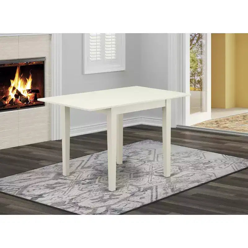 HomeStock Rectangular Table 30X48 With 2 Drop Leaves