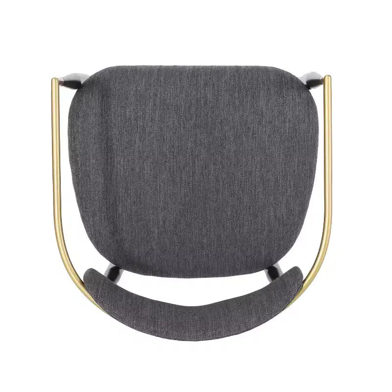 Christopher Knight Home Teuvo - Chaises de salle à manger modernes en tissu et fer (lot de 2)