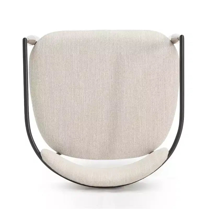 Christopher Knight Home Teuvo - Chaises de salle à manger modernes en tissu et fer (lot de 2)