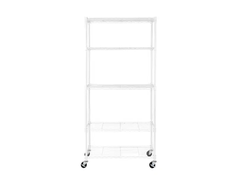 Seville Classics UltraDurable 5-Tier 36 x 14 Steel Wire Shelving Unit