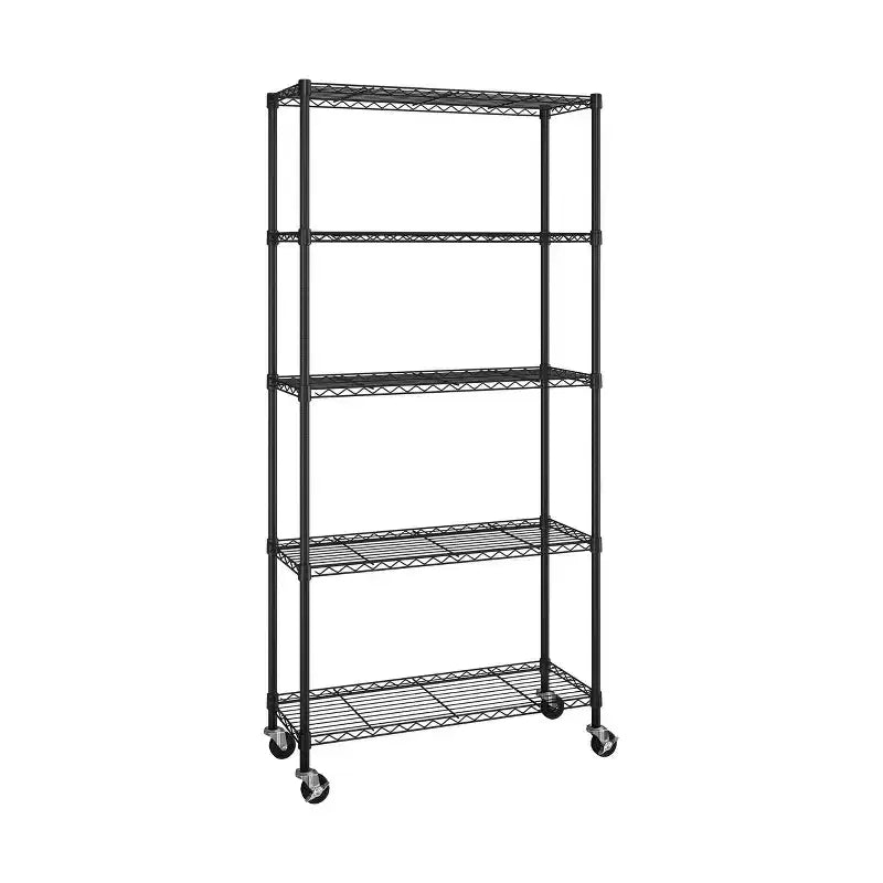Seville Classics UltraDurable 5-Tier 36 x 14 Steel Wire Shelving Unit