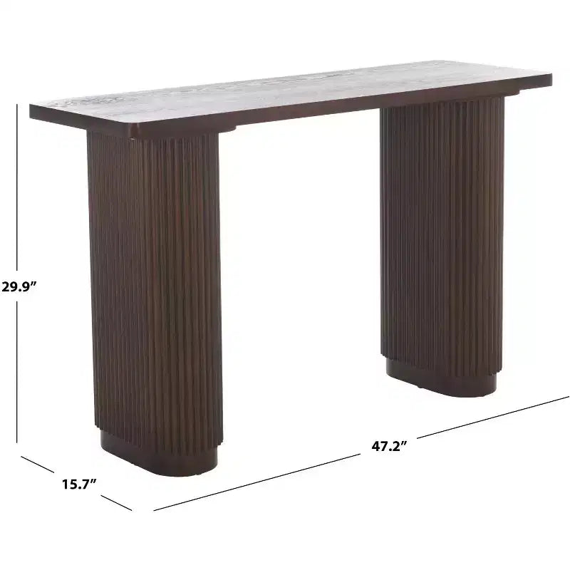 Berai Console Table - CNS2301A - Brown - Safavieh