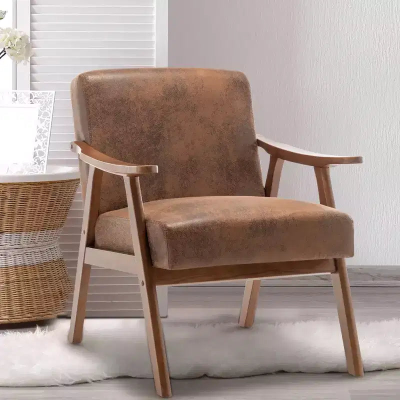 Vatros Fauteuil d'appoint du milieu du siècle pour salon