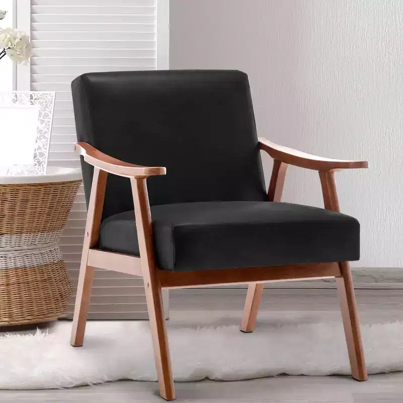 Vatros Fauteuil d'appoint du milieu du siècle pour salon