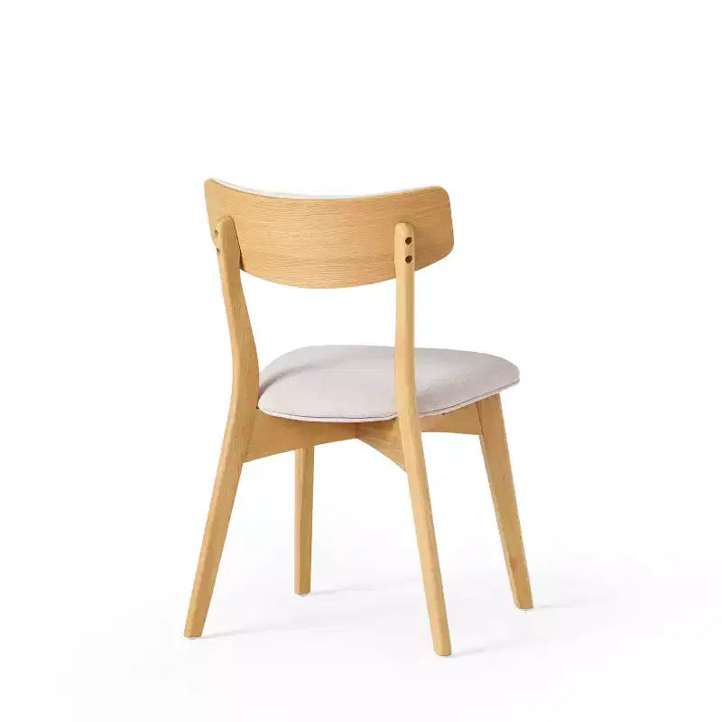 Christopher Knight Home Laila 5 Piece Mid-Century Modern Rubberwood Dining Set with Cushion