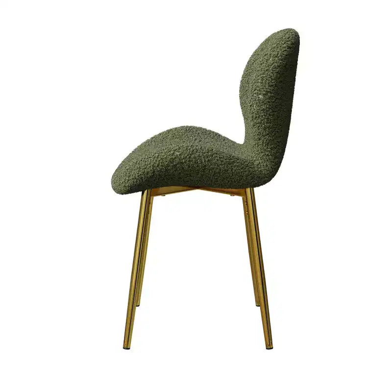 Lot de 2 chaises de salle à manger modernes Vatros avec pieds en métal