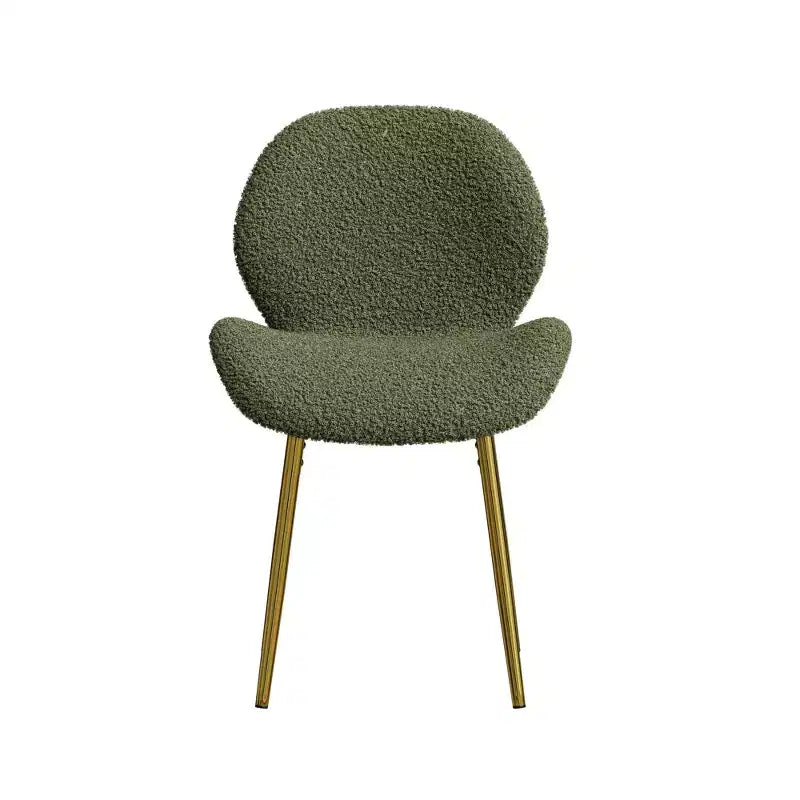 Lot de 2 chaises de salle à manger modernes Vatros avec pieds en métal
