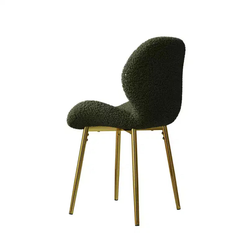 Lot de 2 chaises de salle à manger modernes Vatros avec pieds en métal