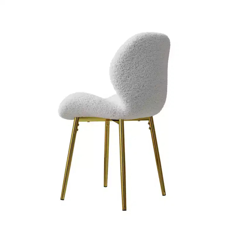 Lot de 2 chaises de salle à manger modernes Vatros avec pieds en métal