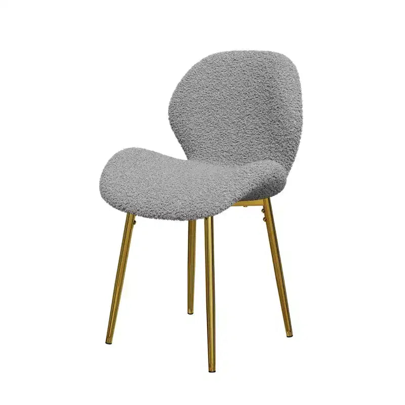 Lot de 2 chaises de salle à manger modernes Vatros avec pieds en métal