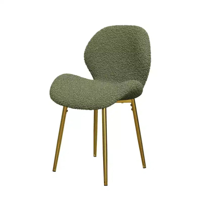 Lot de 2 chaises de salle à manger modernes Vatros avec pieds en métal