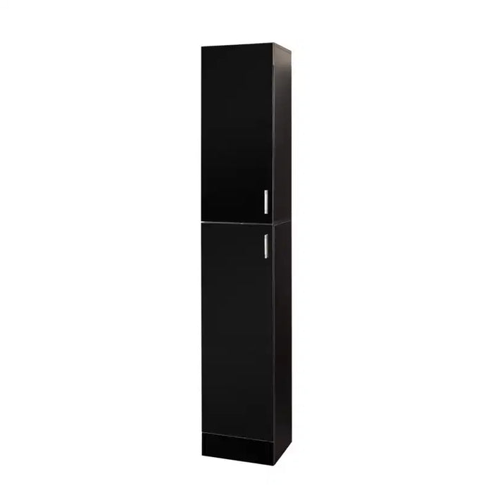 CLIHOME 2 Doors Freestanding Decorative Storage Cabinets with Adjustable Shelves