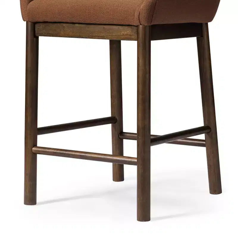 Maven Lane Gia Counter Stool with Fabric Upholstery 26