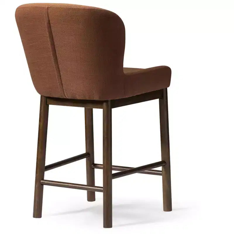 Maven Lane Gia Counter Stool with Fabric Upholstery 26