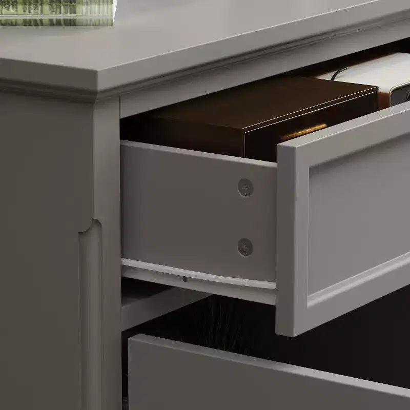 Famapy 5 Drawer Horizontal Dresser Multifunctional Storage Cabinet Living Room Storage Solutions
