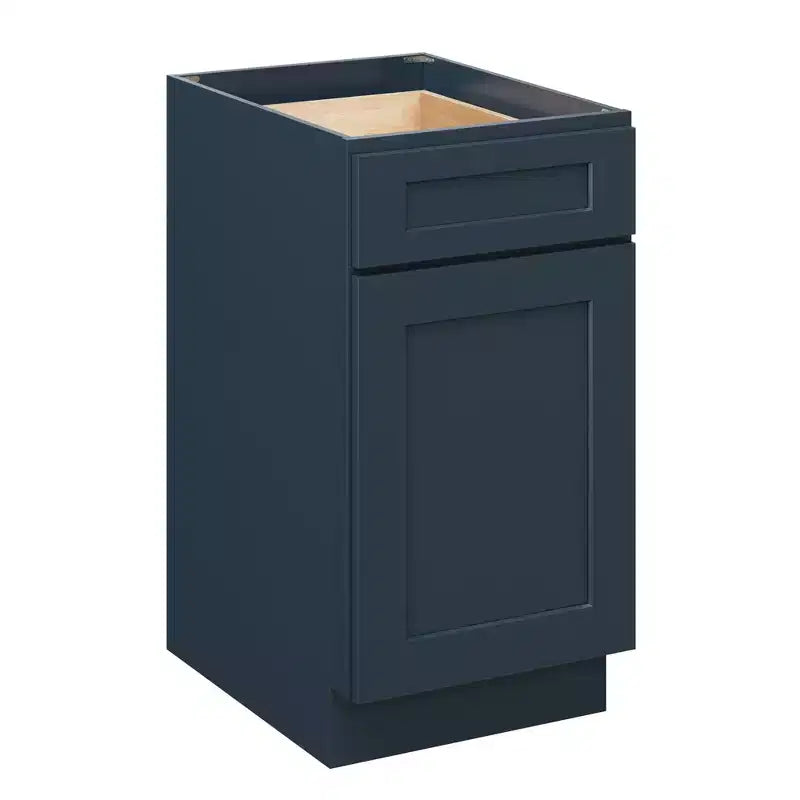 CASAINC 18 in. W x 34.5 in. H x 24 in. D Base Kitchen Cabinet with Drawer  Plywood Frame Soft-Close - Full Overlay RTA