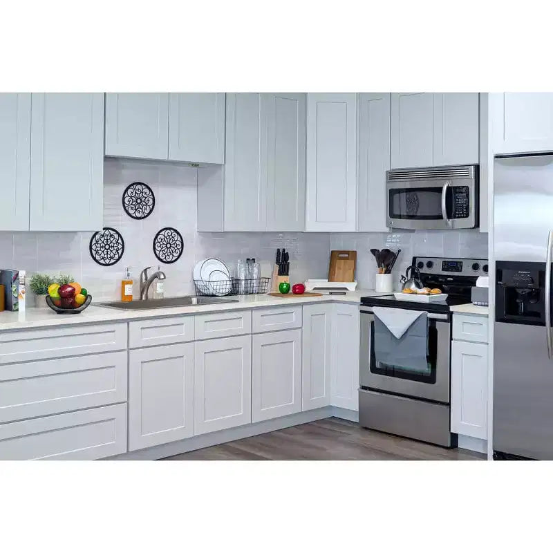CASAINC 18 in. W x 34.5 in. H x 24 in. D Base Kitchen Cabinet with Drawer  Plywood Frame Soft-Close - Full Overlay RTA