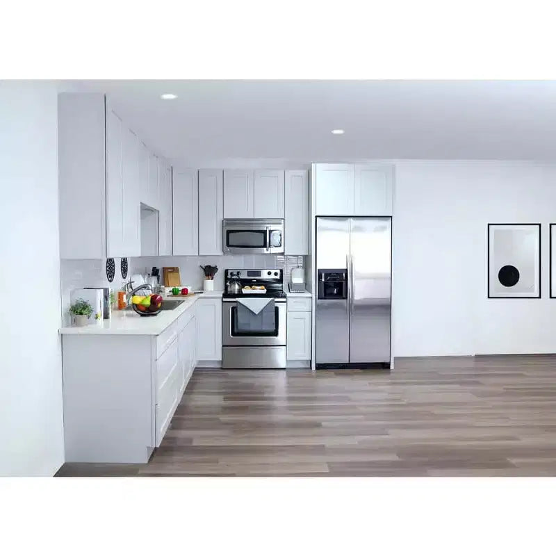CASAINC 18 in. W x 34.5 in. H x 24 in. D Base Kitchen Cabinet with Drawer  Plywood Frame Soft-Close - Full Overlay RTA