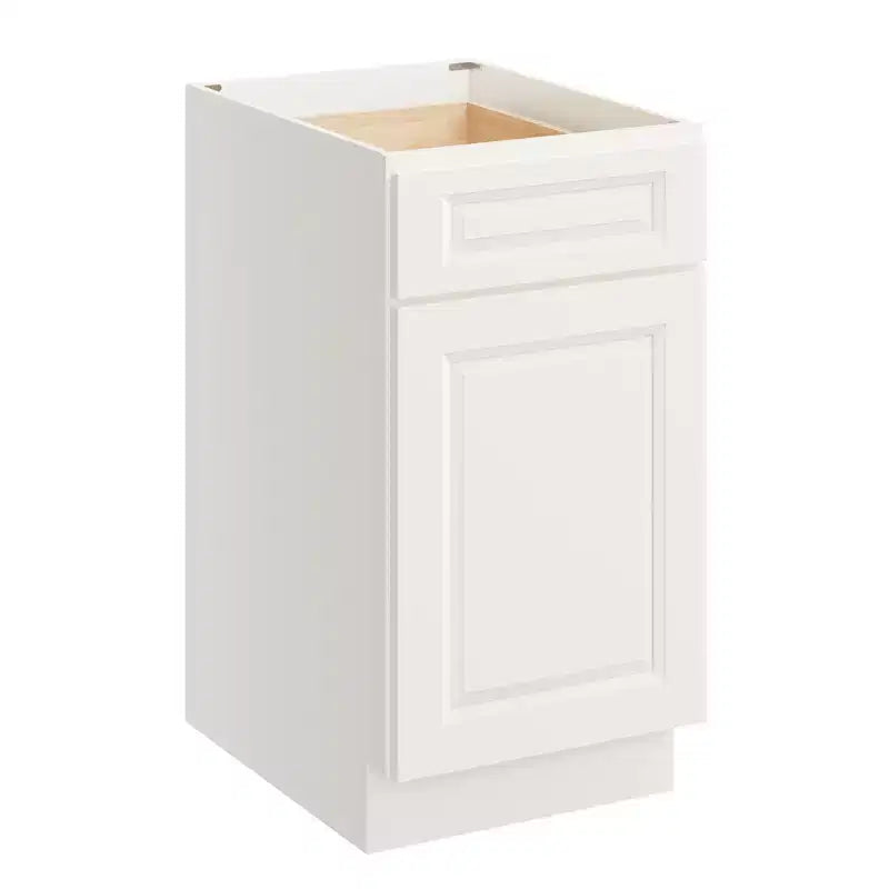 CASAINC 18 in. W x 34.5 in. H x 24 in. D Base Kitchen Cabinet with Drawer  Plywood Frame Soft-Close - Full Overlay RTA