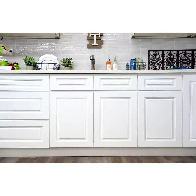 CASAINC 18 in. W x 34.5 in. H x 24 in. D Base Kitchen Cabinet with Drawer  Plywood Frame Soft-Close - Full Overlay RTA