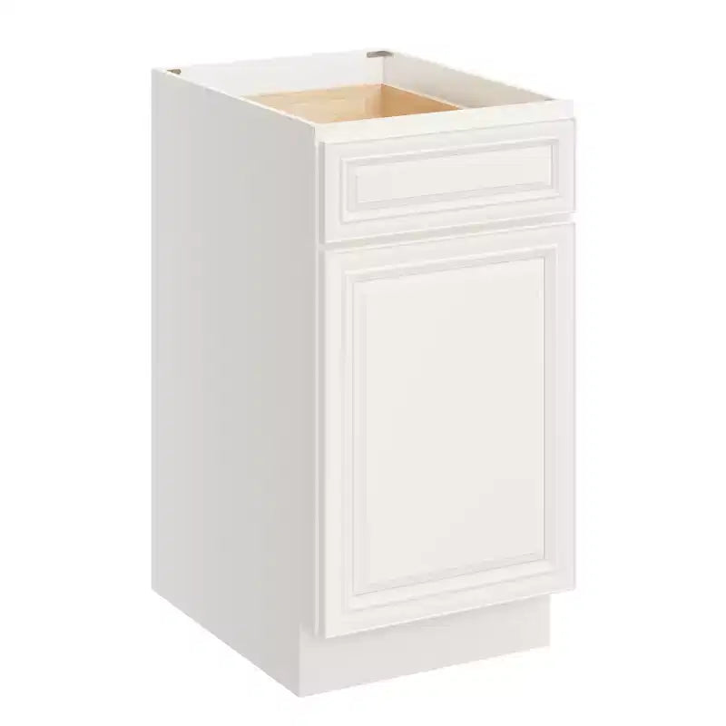 CASAINC 18 in. W x 34.5 in. H x 24 in. D Base Kitchen Cabinet with Drawer  Plywood Frame Soft-Close - Full Overlay RTA