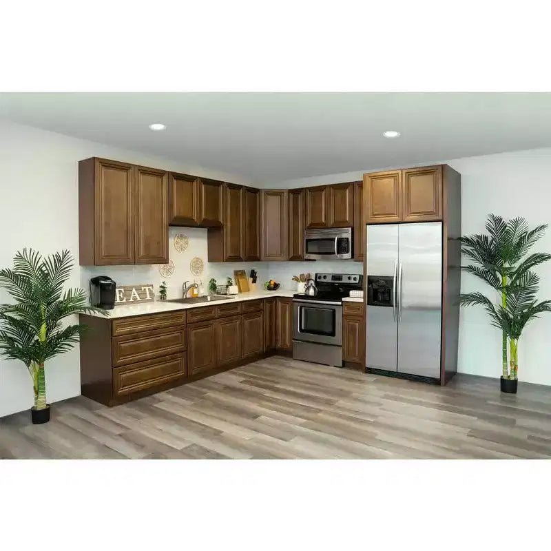 CASAINC 18 in. W x 34.5 in. H x 24 in. D Base Kitchen Cabinet with Drawer  Plywood Frame Soft-Close - Full Overlay RTA