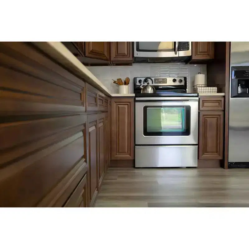 CASAINC 18 in. W x 34.5 in. H x 24 in. D Base Kitchen Cabinet with Drawer  Plywood Frame Soft-Close - Full Overlay RTA