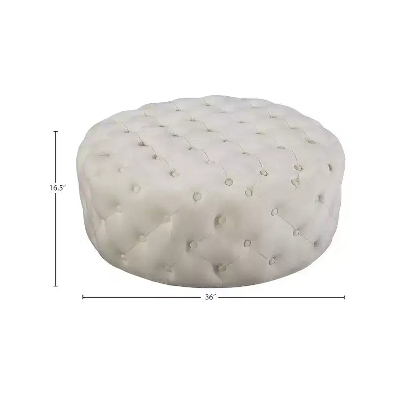 Meridian Furniture Addison Velvet Ottoman/Bench