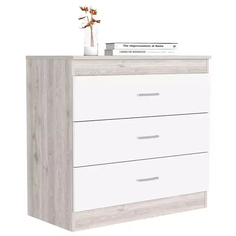 Okak Modern Minimalist 5-Drawer Tall Bedroom Dressers with Metal Handles & Locking Top Drawer,Chest of Drawers for Bedroom,Entryway