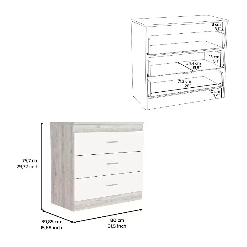 Okak Modern Minimalist 5-Drawer Tall Bedroom Dressers with Metal Handles & Locking Top Drawer,Chest of Drawers for Bedroom,Entryway