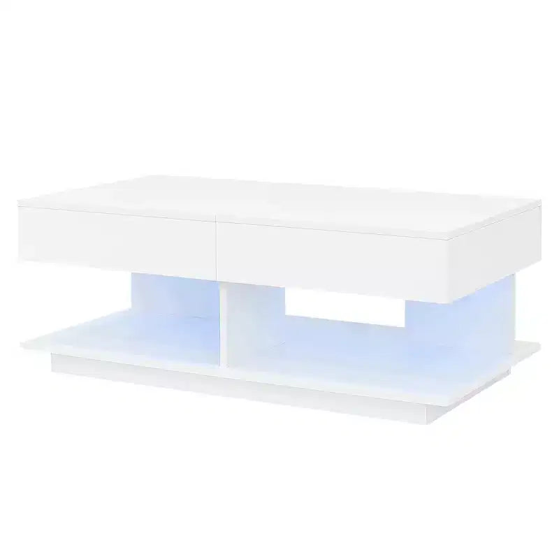 Zeus & Ruta Adjustable Lift-Top Coffee Table with Hidden Storage, Expandable from 41.3 to 76.7, Multi-Functional Centerpiece for Living Room