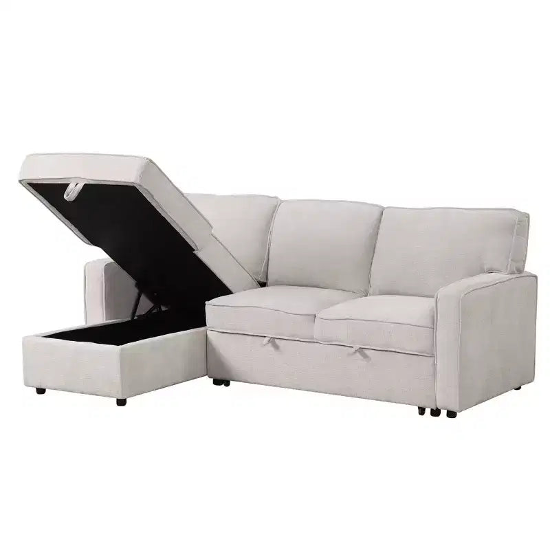 Okak Luxury U-Shaped Sectional Sofa Couch with Hidden Storage Box, 3 Seat Upholstered Sofa W/2 Cup Holder,USB Port for Living Room,Apartment