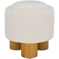 Posner Ottoman - OTT3403 - Ivory/Natural - Safavieh