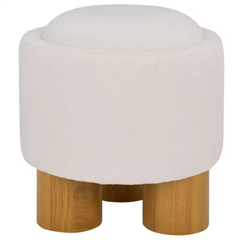 Posner Ottoman - OTT3403 - Ivory/Natural - Safavieh
