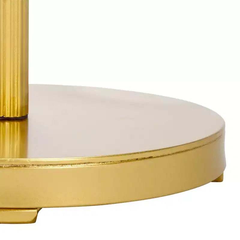 Table d'appoint ronde Paku - ACC2323A - Doré/Miroir - Safavieh