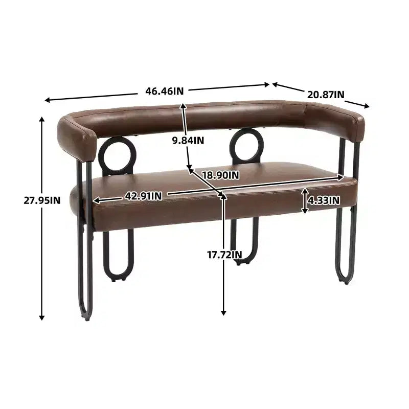MAYEERTY Gray Velvet Bar Stools Set of 2, Button-Tufted Wing-Back,Metal Legs for Kitchen Island & Pub