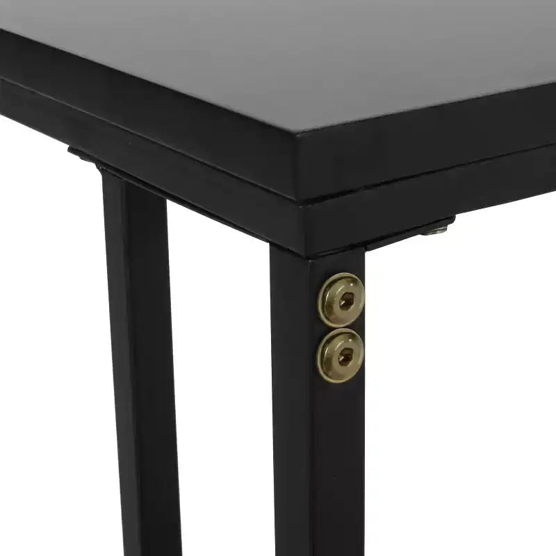 Christopher Knight Home Essex Modern Faux Wood and Iron C-Shaped Side Table