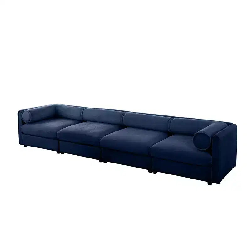 Modular Sectional Sofa with Storage, Cylindrical Backrest and Armrests Deep Comfortable Seating,Durable and Supportive for Living Room