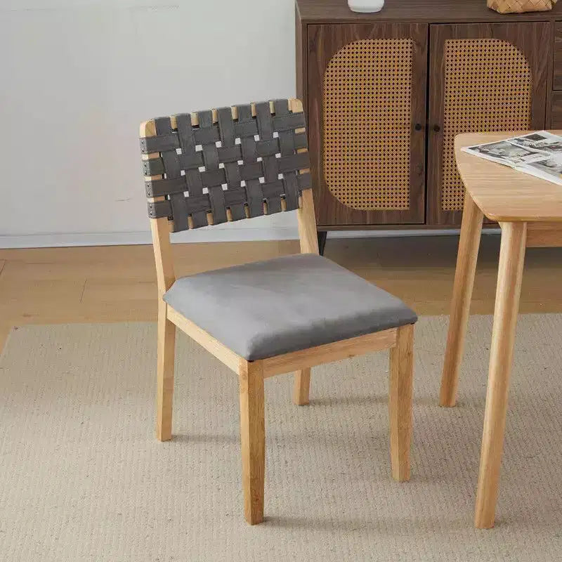 Karl Home Mid Century Modern Wooden Dining Chairs Set Of 2