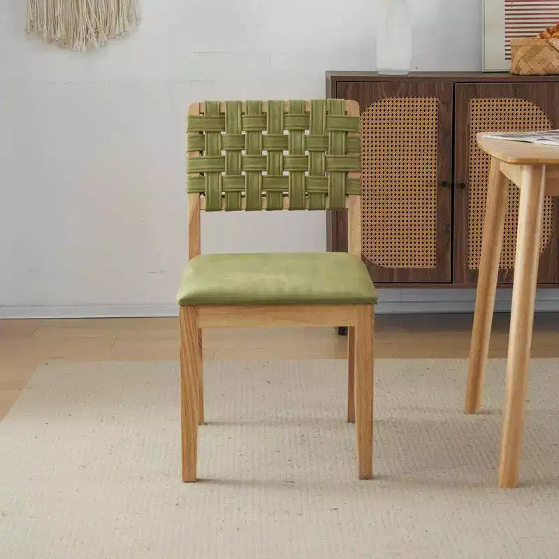Karl Home Mid Century Modern Wooden Dining Chairs Set Of 2