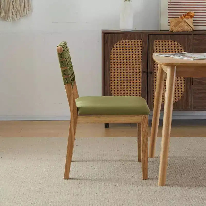 Karl Home Mid Century Modern Wooden Dining Chairs Set Of 2