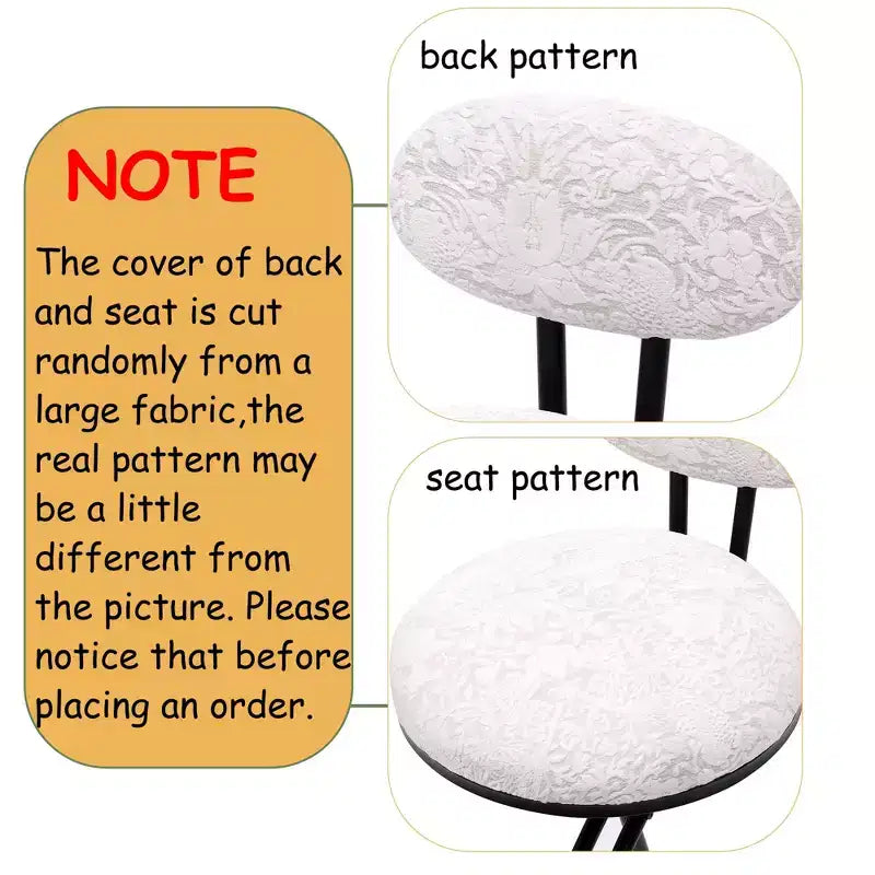 MAYEERTY Upholstered Counter Height Barstools Set of 2 - PU Leather, Footrest, Kitchen Island (Black)