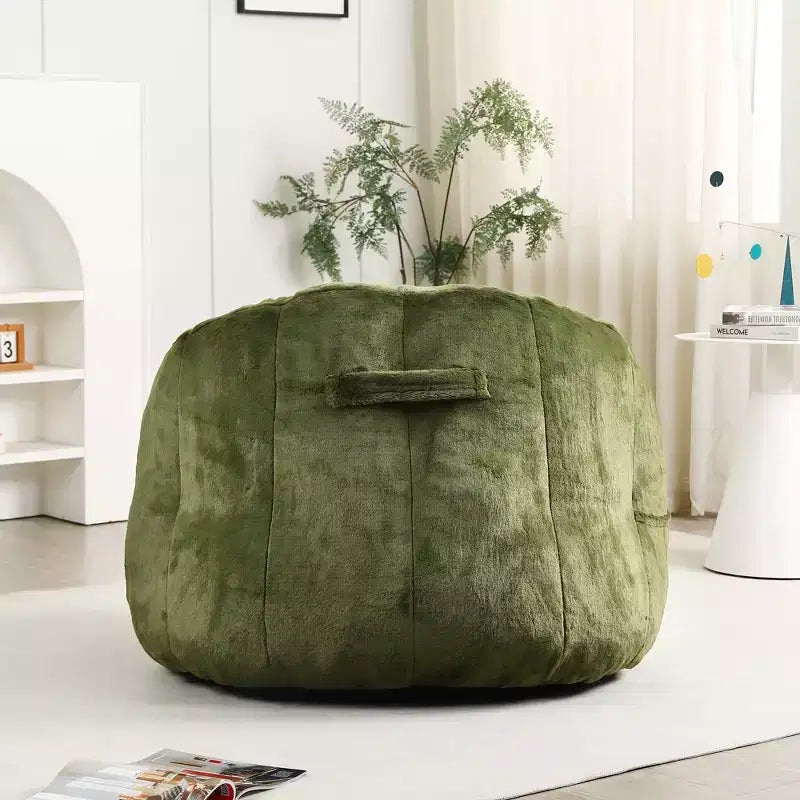 MAYEERTY Fauteuil Poire avec Accoudoirs en Mousse Haute Densité Confortable pour Adultes, Salon, Chambre à Coucher, Coin Lecture