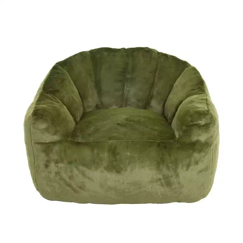 MAYEERTY Fauteuil Poire avec Accoudoirs en Mousse Haute Densité Confortable pour Adultes, Salon, Chambre à Coucher, Coin Lecture
