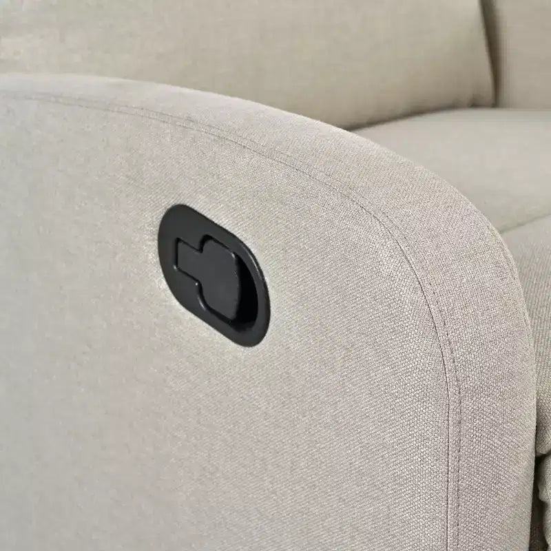 Christopher Knight Home Gaius Contemporary Upholstered Recliner Chair with Adjustable Backrest