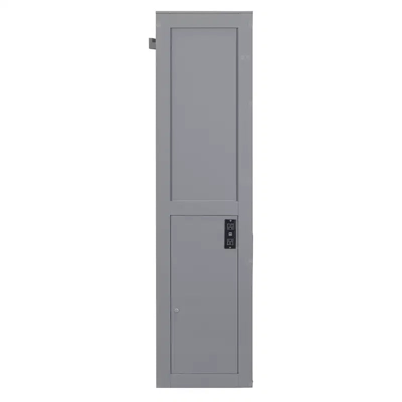 GDFStudio Kitto Wood Murphy Bed with Charging Ports